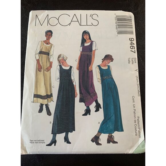 McCall's Misses Jumper Sewing Pattern Sz XS - Med 9467 - Uncut - Picture 10 of 10